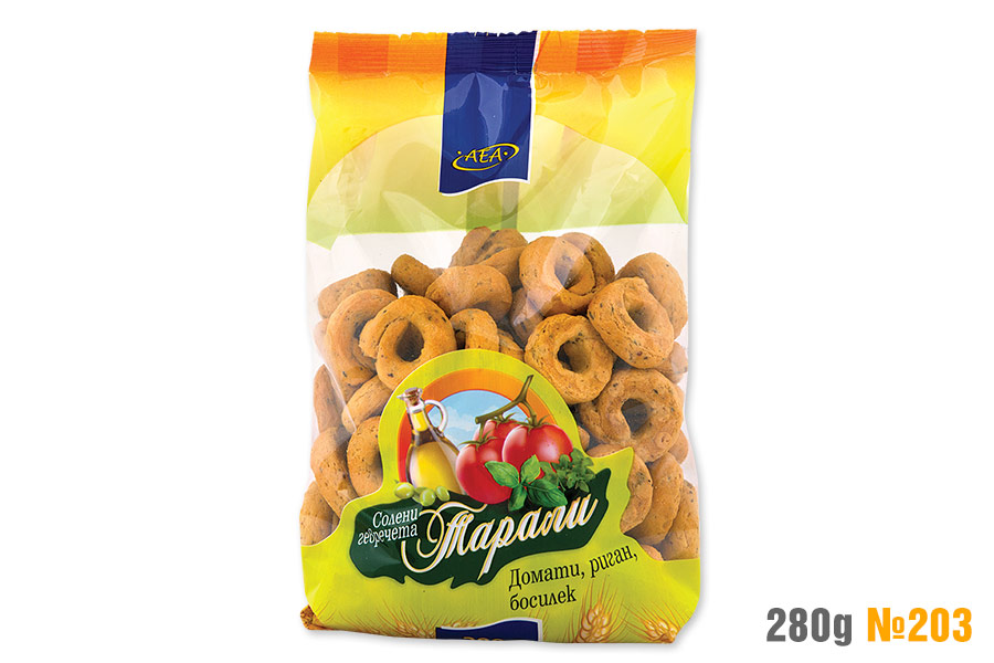 Taralli Tomato, basil, oregano 3